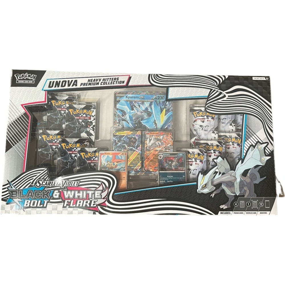 Pokemon Black Bolt & White Flare UNOVA card New Sealed